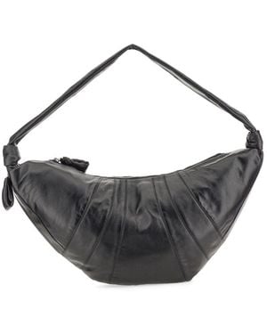 Lemaire Shoulder Bag Croissant - Metallic