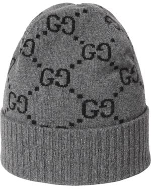 Gucci Hat Nuancie Cappello - Gray