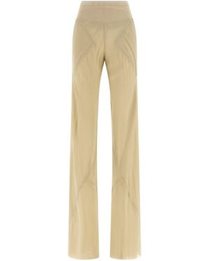 Rick Owens Bias Pants - Natural