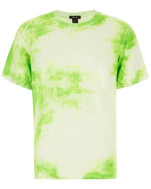 Avant Toi Stretch Linen Blend T-Shirt - Green