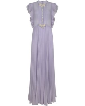 Self-Portrait Dress - Purple