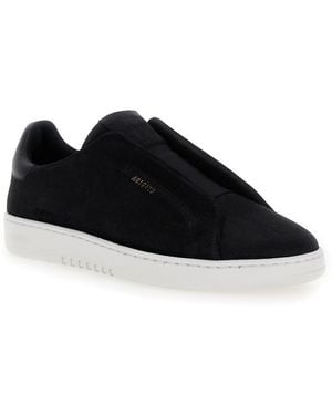 Axel Arigato Low Trainers Dice Laceless Suede Recycled Polyester Trainers - Black