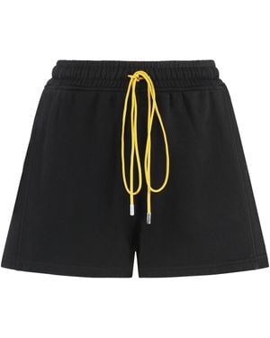 Rhude Cotton Shorts - Black