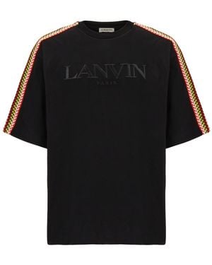 Lanvin Cotton T-Shirt - Black