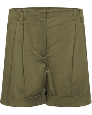 ショートパンツ MAX MARA Metello multicolor silk shorts Senape Max Mara Haway Shorts | Red | FARFETCH