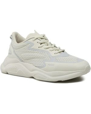 BOSS Leon Runner Sneakers Shoes - White
