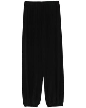 Alysi Silk Baloon Pants - Black