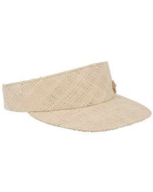 Ruslan Baginskiy Straw Visor Hat - Natural
