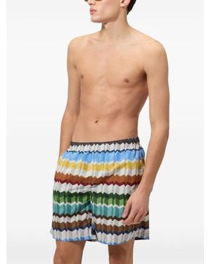 Missoni Swim Shorts Suits - Blue