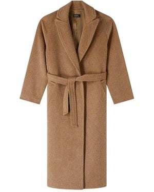 A.P.C. Coats & Jackets - Brown