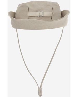 Jacquemus Fisherman Hat Linen - Natural