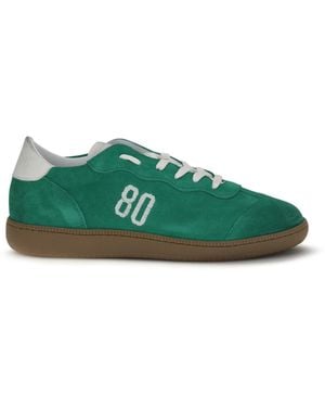 Be980 Harvard 1 Sneakers Upper: Suede; Sole: Rubber - Green