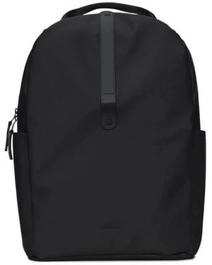 Rains Matte-Finish Backpack - Black