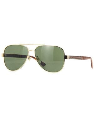 Gucci Frame And Lens Sunglasses - Green