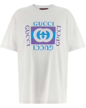 Gucci Vintage Logo T-Shirt - White