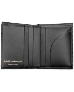 Comme des Garçons Pola Dot Printed Wallet Leather - Gray