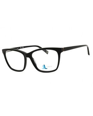 J. LANDON J. Landon Jl5013 Rectangular Acetate Eyeglasses - Black