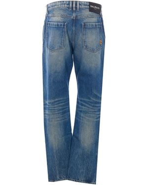 Balmain Jeans Cotton - Blue