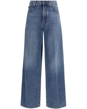 Jacob Cohen Wide 5 Pocket Jeans Cotton - Blue