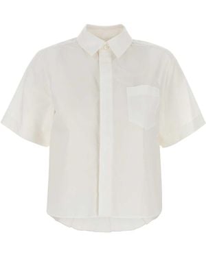 Sacai Poplin Shirt - White