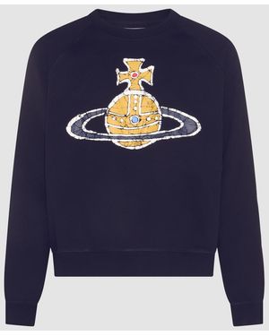 Black vivienne westwood sweatshirt sale