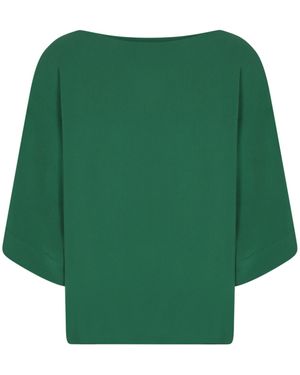 Alberto Biani Dark Cady Blouse - Green