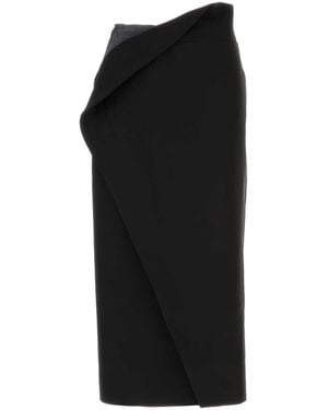 Jil Sander Skirt 154 Mf Mc - Black