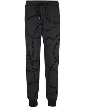 Versace Jeans Couture Cotton Track-Pants - Black
