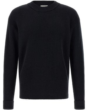Lemaire Ribbed Wool Jumper - Blue