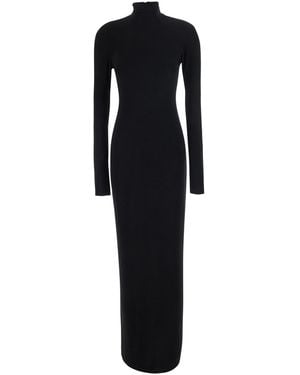 Norma Kamali Long Dress Polyester - Black