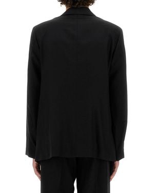 Our Legacy Double-Breasted Blazer Jacket - Black