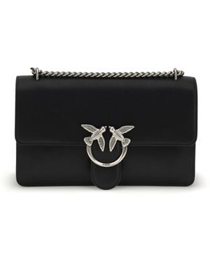 Pinko Love Shoulder Bag - Black