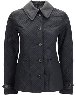 Burberry Fernleigh Quilted Nylon Jacket Polyamide - Black
