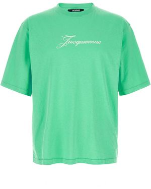 Jacquemus Cotton T-Shirt - Green