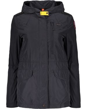 Parajumpers Sole Spring Technical Fabric Hooded Jacket - Black