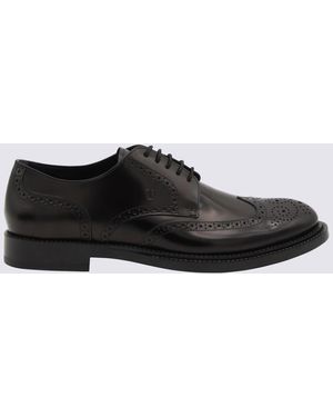 Tod's Lace Up Shoes - Black