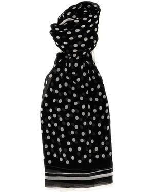 Dolce & Gabbana Silk Scarf - Black
