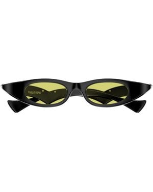 Ottica Lucciola Vg0045S Linea Vive La V Bio Inniettato Sunglasses - Green