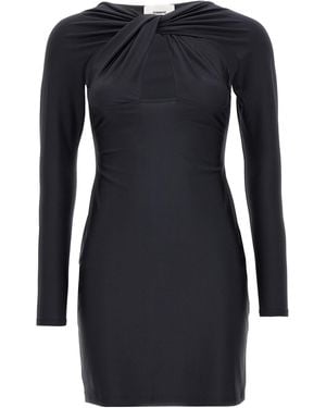 Coperni 'Twisted Cut-Out' Dress - Black