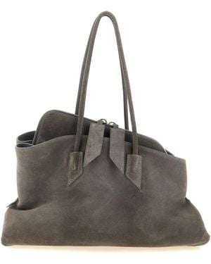 The Attico Bovine Leather Shoulder Bag - Brown