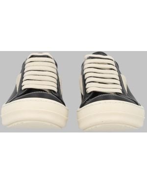 Rick Owens Sneakers Vintage Cow Leather Sneakers - Metallic