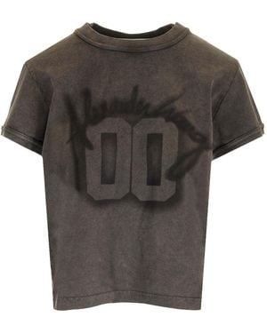 Alexander Wang Graphic Print T-Shirt - Black