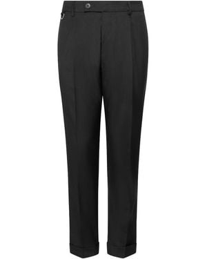 Low Brand Trousers Virgin Wool - Black
