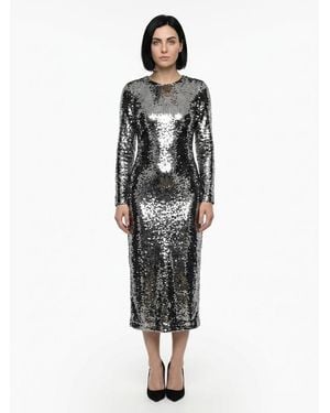 Dolce & Gabbana Polyester Cocktail Dress - White