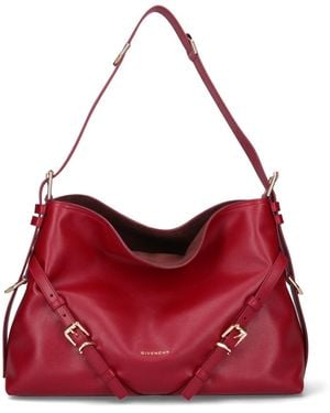Givenchy Voyou Medium Crossbody Bag - Red