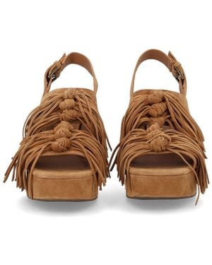 Ash Ash Heeled Sandal - Brown