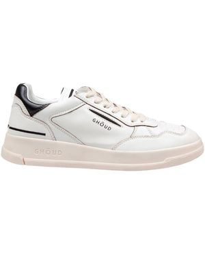GHŌUD Tweener Leather Sneakers And Color - White