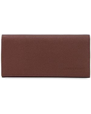Longchamp Leather Wallet & Purses - Brown