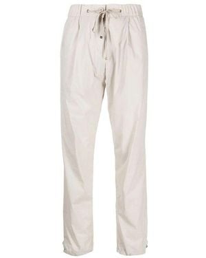 Herno Straight Pants - Natural
