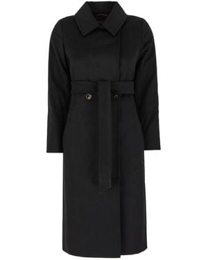 Max Mara Wool Coat - Black